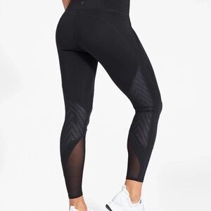 Athleta Leggings High‎ Rise Precision Tight 7/8 Black #653888 Size XS Leggings